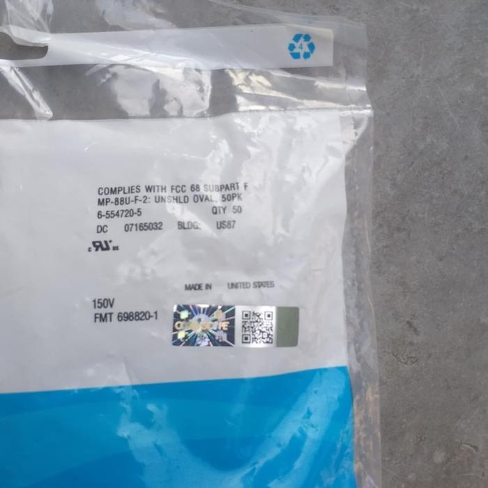 ns2x- Commscope Konektor Rj45 Cat 5E / Konektor Cat5E / Rj45 / Rj 45