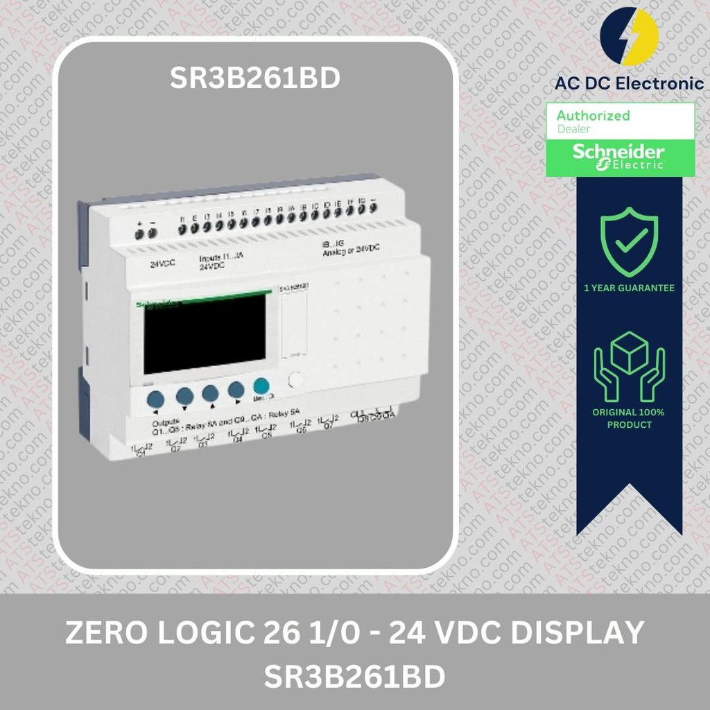 SCHNEIDER PLC ZELIO LOGIC SR3B261BD
