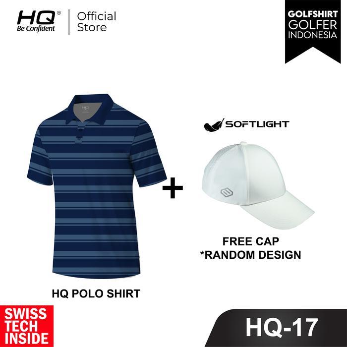 Baju Polo Shirt Swiss Tech Golf Polyester Drifit Premium Quality Hq#17
