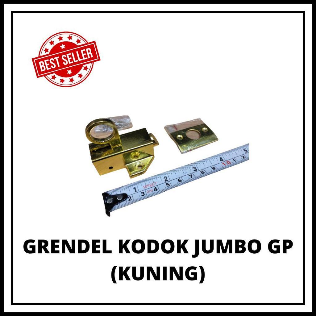 DDS480 - Grendel Kodok Spring Knip Jumbo Vpr Gold Grendel Jendela Spring Knife Selot Pintu Slot Jend