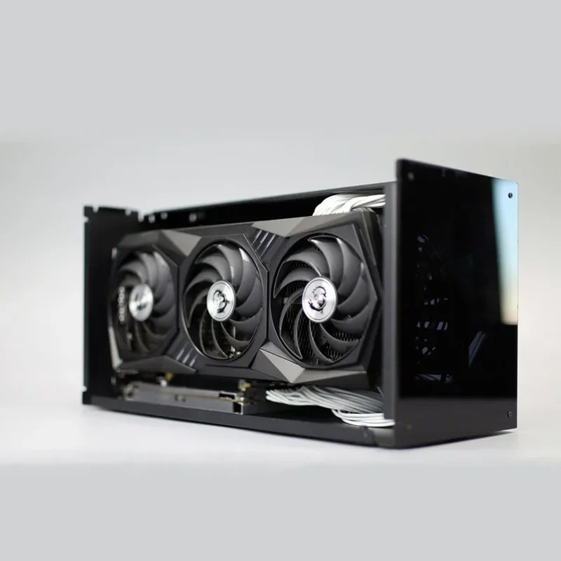 ALUMINUM CASE FOR TH3P4G3 THUNDERBOLT3/4 ATX SFX GPU GRAPHICS CARD DOCK EGPU METAL FRAME CASE WITH