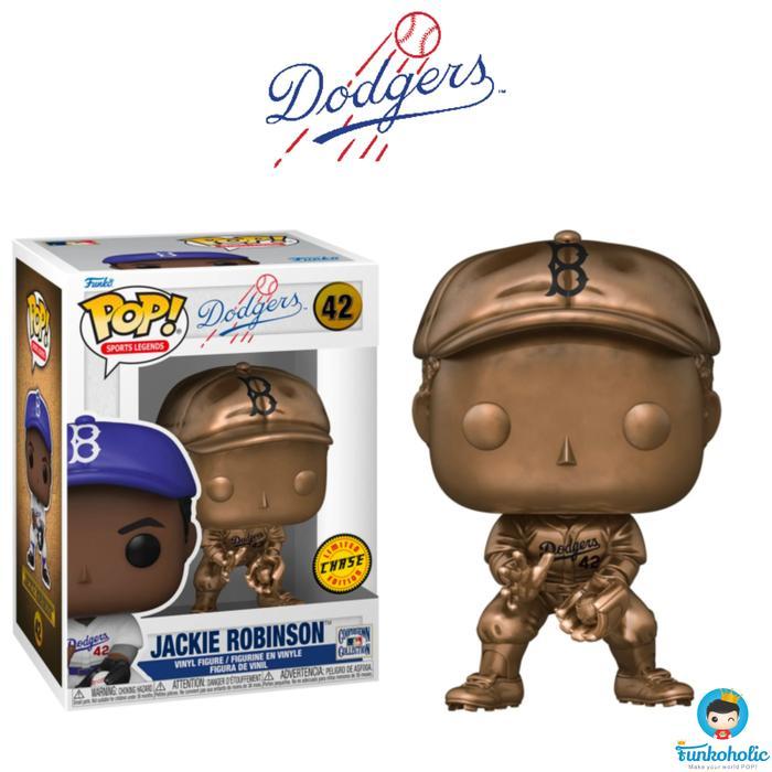 Funko Pop Mlb Brooklyn Dodgers - Jackie Robinson Bronze Limited Chase