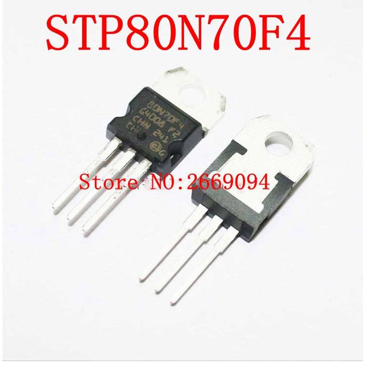 50PCS /100pcs  STP80N70F4 80N70F4 80N70 TO-220 POWER MOSFET N-CHANNEL