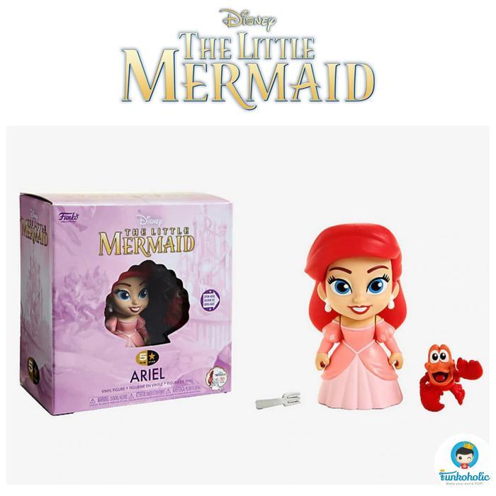 Funko 5 Star Disney The Little Mermaid - Ariel Princess With Sebastian
