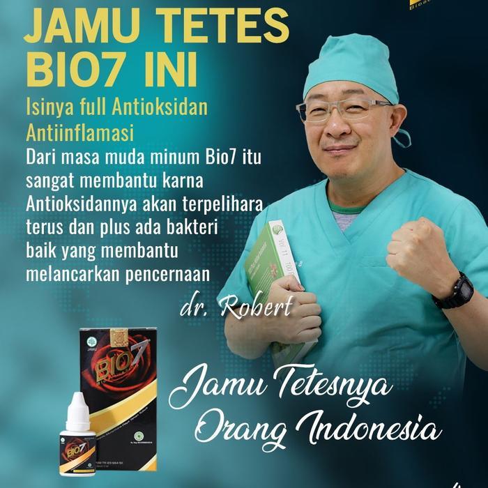 qgk4- Bio 7 Jamu Tetes Herbal Original 100% Asli Bpom