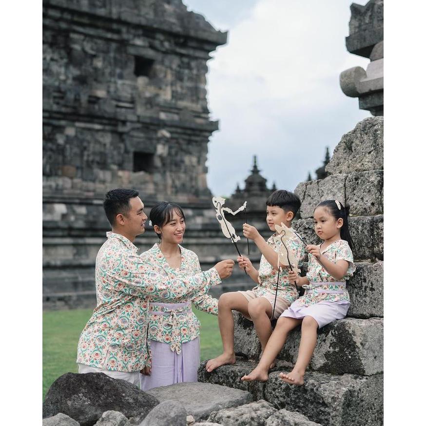 Bohopanna Kutubaru Set - Setelan Kebaya Anak Perempuan