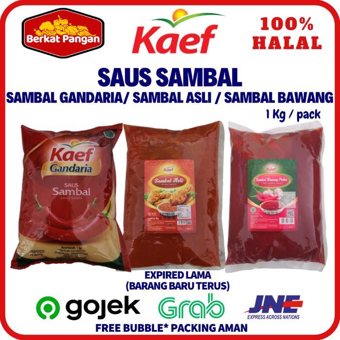 KAEF Gandaria Saus Sambal/ Saus Sambal Asli Pedas / Sambal Bawang 1 Kg