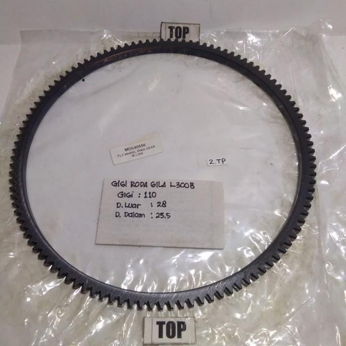 MOXER GIGI RODA GILA/ GIGI GENDENG/ FLY WHEEL RING GEAR L300 BENSIN MESIN 4G33 / 4G32 MERK