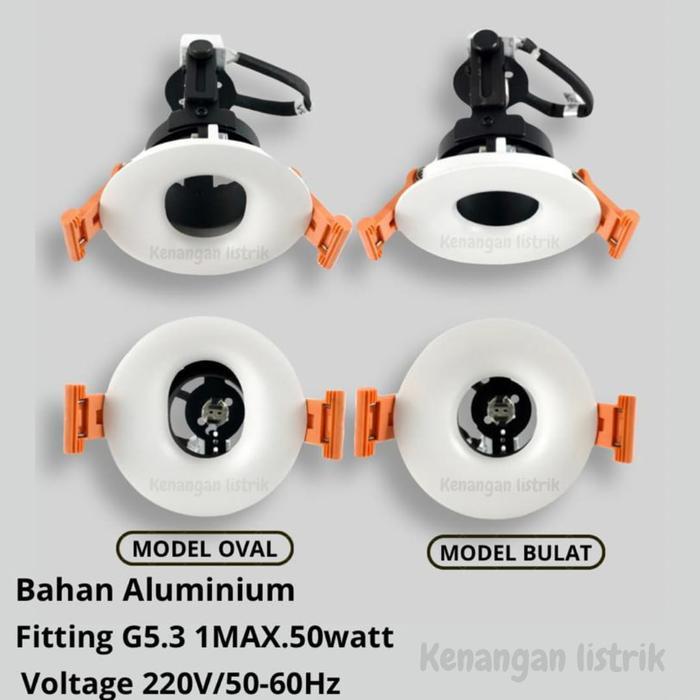 [READY] DOWNLIGHT PINHOLE JENIS RISE MR16 KAP SPOTLIGHT INBOW PLAFON