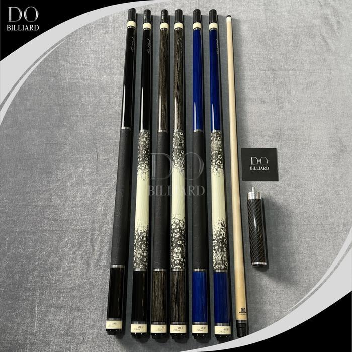 (EXOTIC) Stick Billiard FURY TW SERIES Real Exotic Wood Low Deflection Infused Carbon Shaft / Stick
