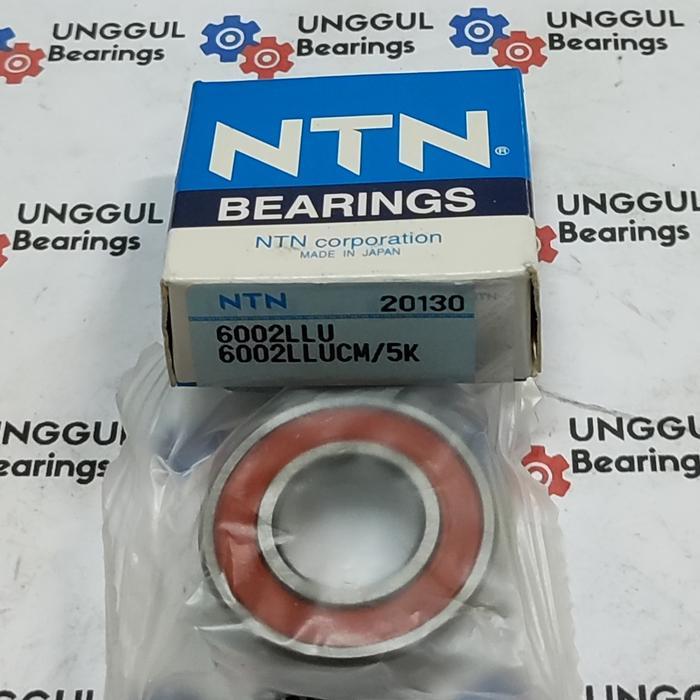 NEW BEARING NTN 6002 LLU 6002LLU 6002 2RS 15 x 32 x 9 MM