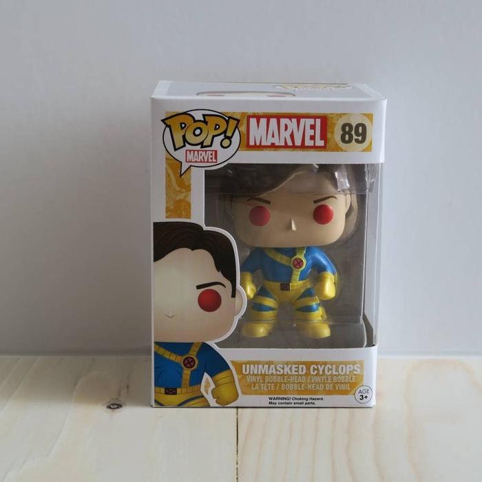 MARVEL UNMASKED CYCLOPS FUNKO POP