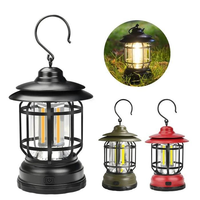 LAMPU LENTERA AESTHETIC KLASIK RETRO LAMPU LED LENTERA LAMPU LENTERA KEMAH LAMPU LENTERA CAMPING