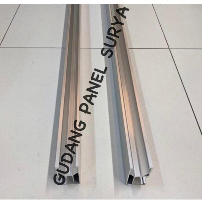 Mounting Bracket Panel Surya / Solar Panel Rail - Aluminium Rail 2,5m