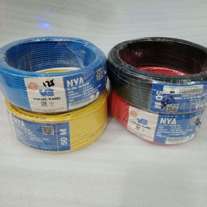 Kabel Tunggal Nya 1,5 / 1.5 Mm 100 Meter Random Jembo Voksel Extrana