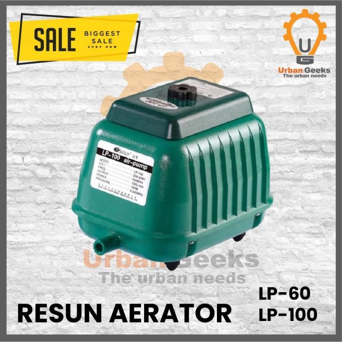 RESUN LP 100 Pompa Udara Aerator Air Pump Aquarium Kolam Diskon 10%