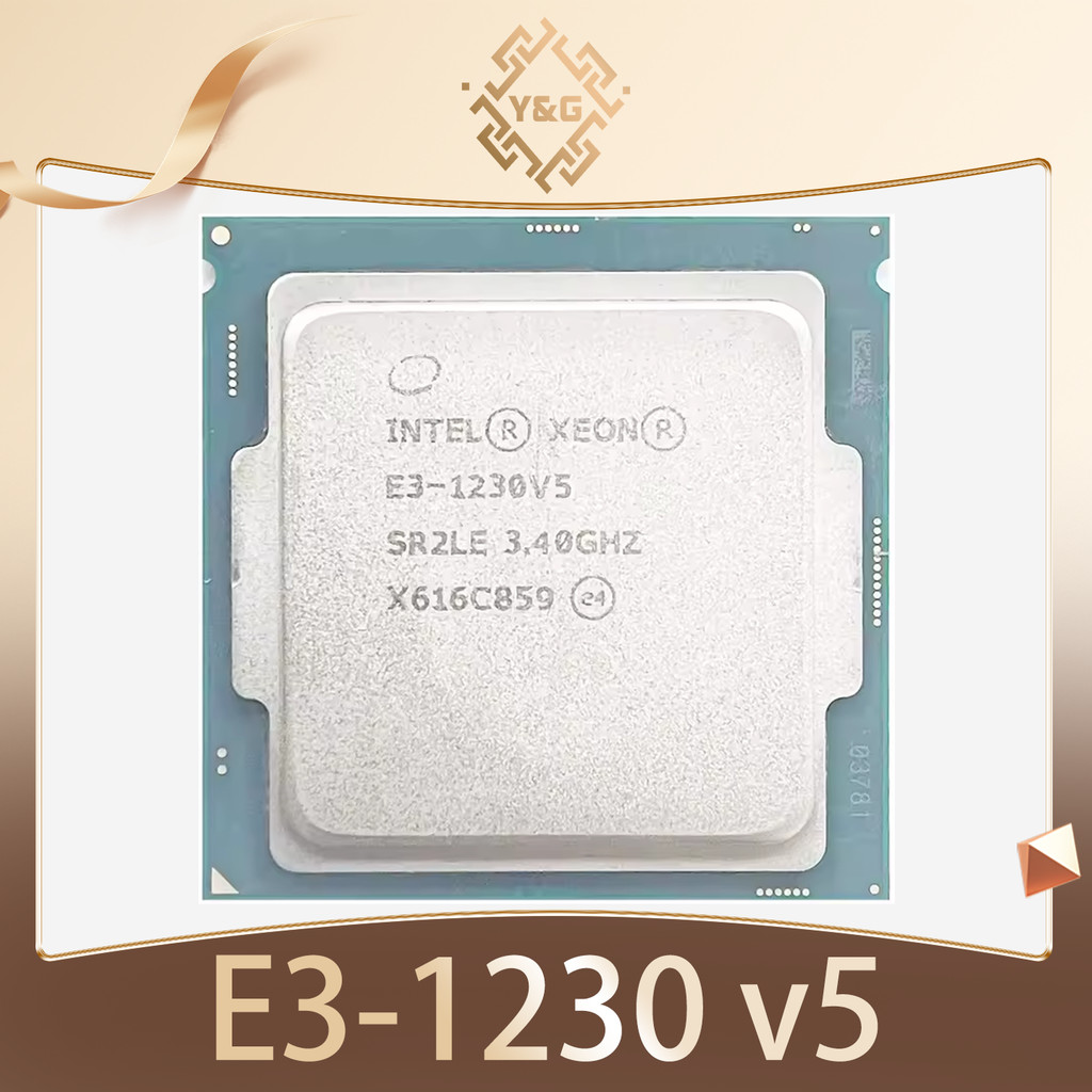 Xeon E3-1230 v5 E3 1230v5 E3 1230 v5 3.4GHz Quad-Core Eight-Thread CPU Processor 8M 80W LGA 1151