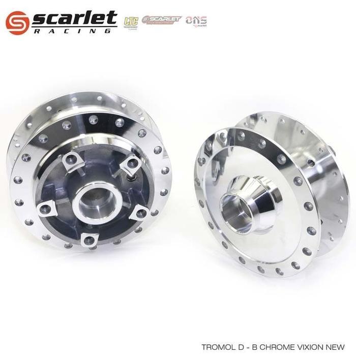 Aitech Bpro - Tromol Trombol Depan Belakang Set Motor Vixion Vixion D Small Vixion New Vixion New D