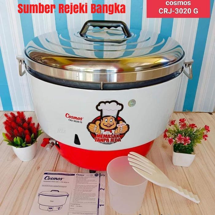 RICE COOKER GAS COSMOS 20 LITER CRJ-3020 G/CRJ-3020G