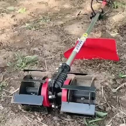 Alat Penggembur Tanah Mini Tiller Head Weeder Cakar Penyiang Gulma Mesin Potong Rumput