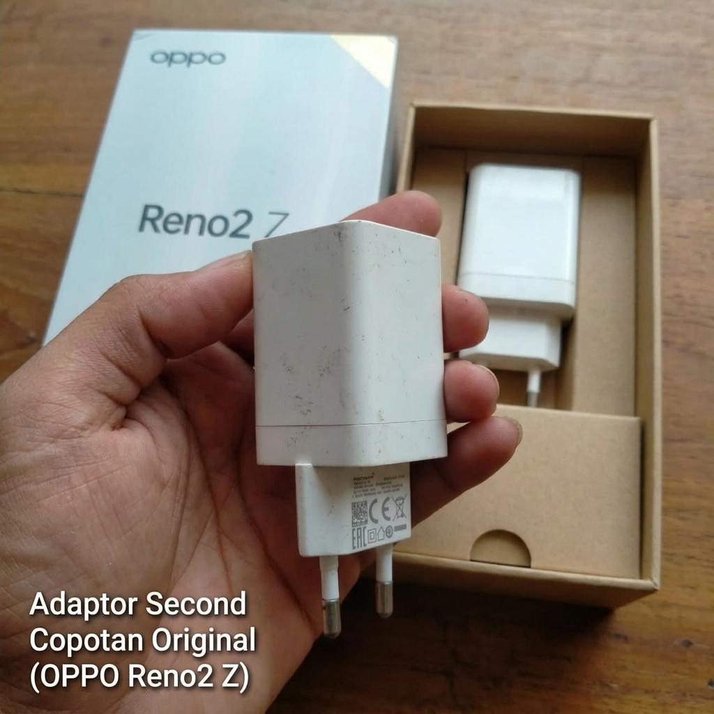 Charger OPPO AK775 Ori Second VOOC Flash Charge 20W 5V4A Fast Charging Untuk OPPO Reno2 Z Adaptor Be