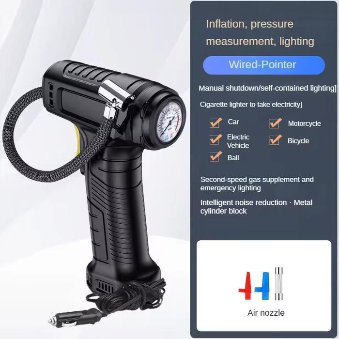 Kompresor Pompa Ban Mobil Elektrik Mini Portable