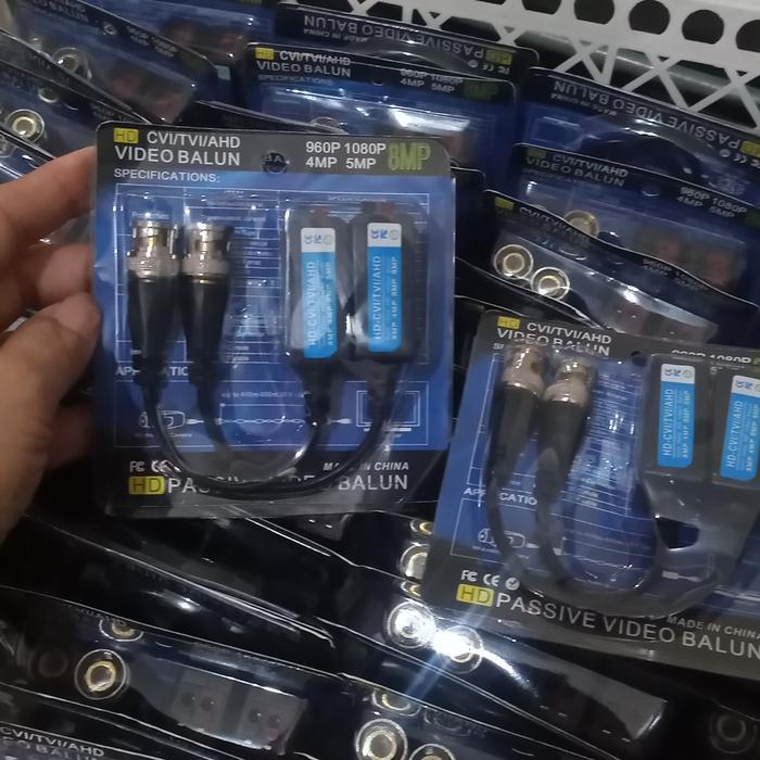 Balun Video CCTV 5MP / Passive Balun 5 MP Video Balun