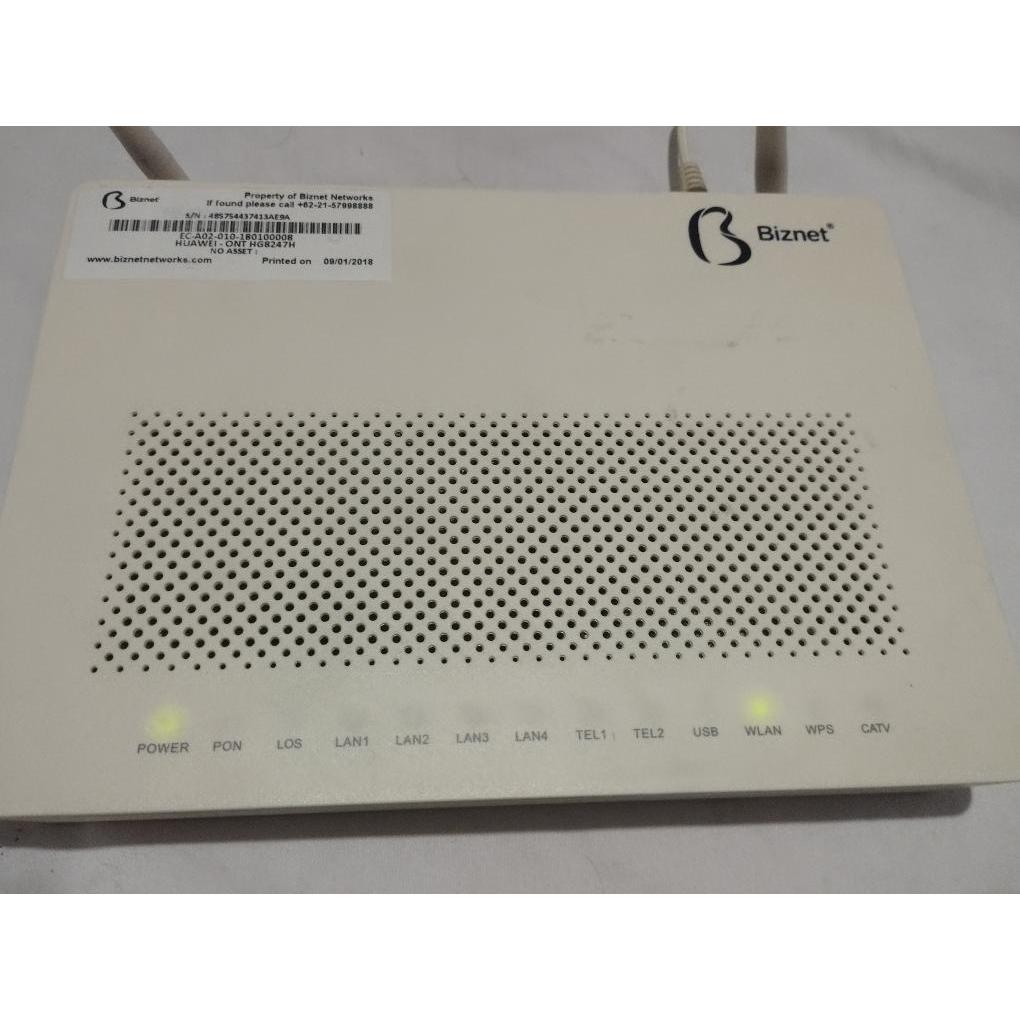 Router Huawei GPON EchoLife HG8247H (FO IJO)