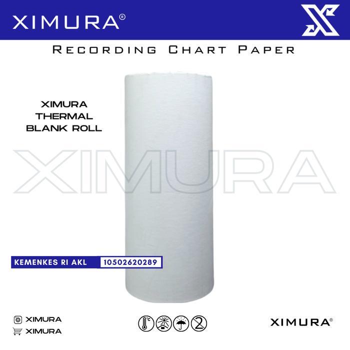 XIMURA kertas Spirometer 110mm X 30Meter Kertas spirometri blank paper
