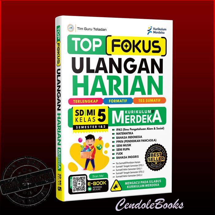 Buku SD Kelas 5 : Top Fokus Ulangan Harian Tematik SD/MI Kelas 5