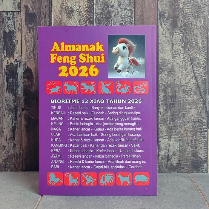 Almanak Feng Shui 2026 Mas Dian MRE - Kalender Fengshui - Buku Almanak