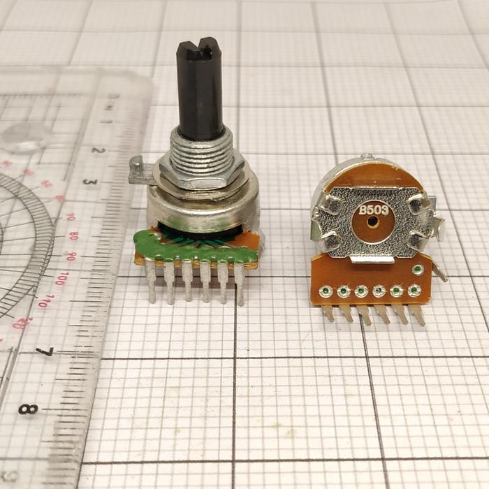 Potensio 7pin Polytron / Potensio Polytron 7pin B503 / Potensio Polytron 7 pin 50k