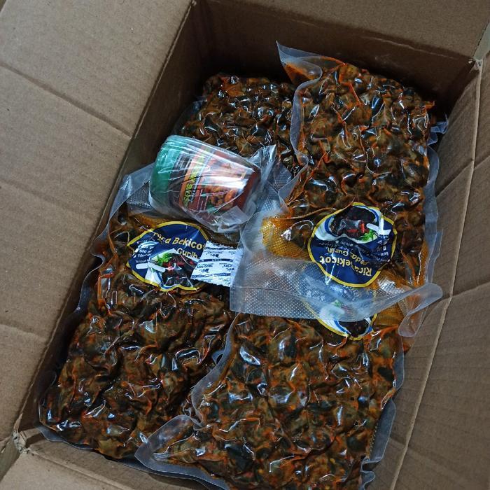 "New" Rica-rica bekicot dan krengsengan bekicot 500gram