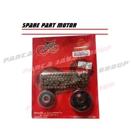 Rantai Keteng Roll Keteng-Teming-Mesin Supra X 125 Helm In Pgm Fi Kaze