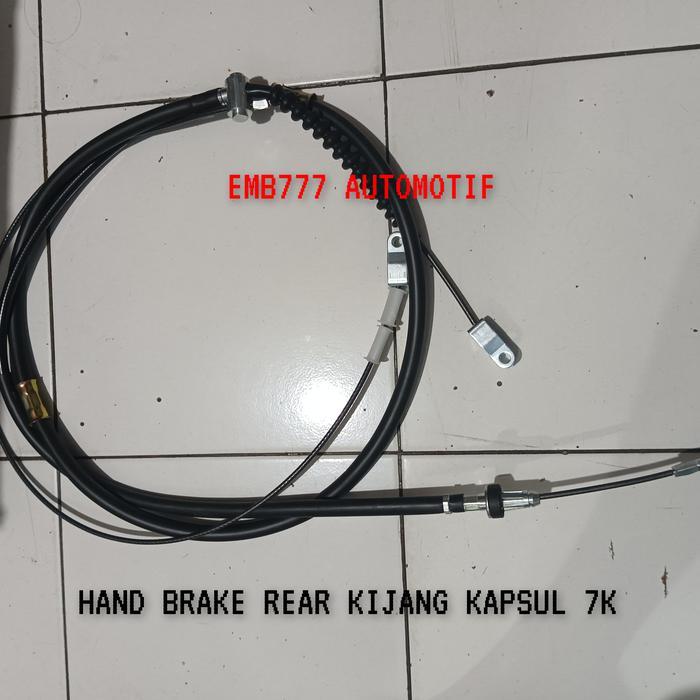Kabel Rem Tangan Belakang Panjang Kijang 7K Kapsul 46410-0B040
