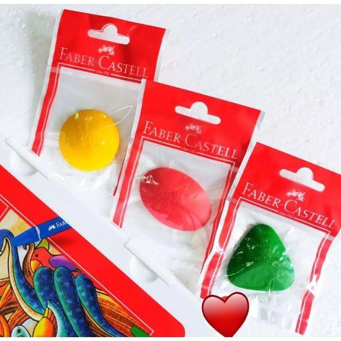 SALE!! Penghapus Crayon Faber Castell / Penghapus Pensil Warna Faber Castell