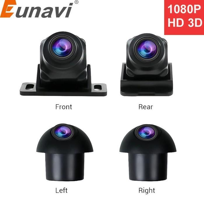 Eunavi Hd 3D 360 Camera Android Car Radio Car Bird View System 4 Camera 360 1080P RearFrontLeftRight