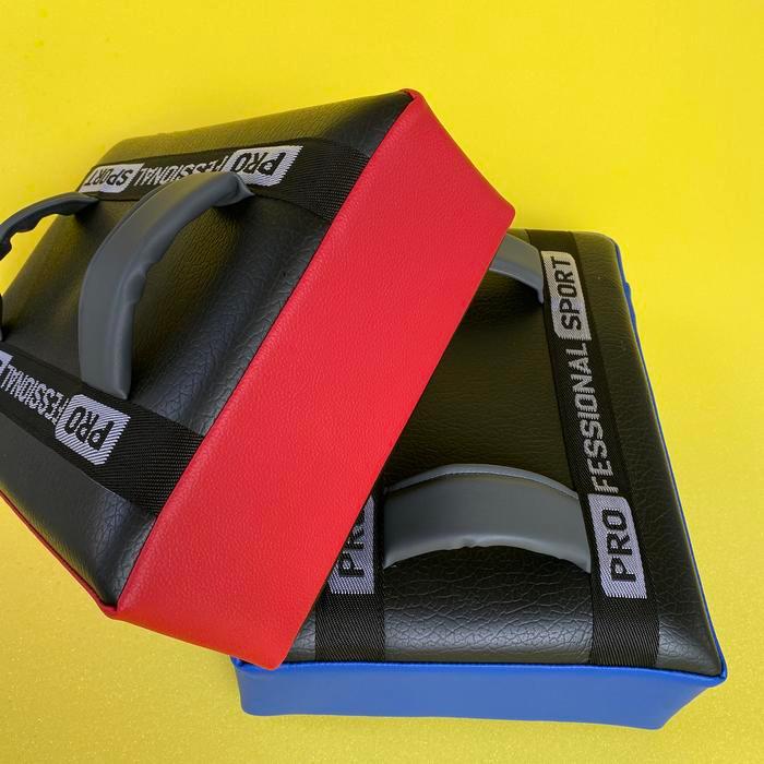 READY Target Kotak Taekwondo Samsak 40x30cm Bahan Kulit Sintetis Tebal 11cm Jahitan Profesional