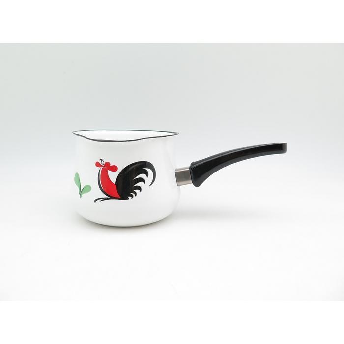 Kedaung Panci Ayam Enamel Gagang 12Cm Panci Susu
