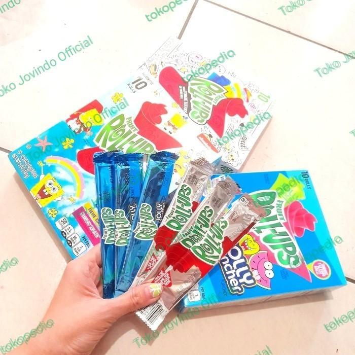 READY PASTI FRUIT ROLL UPS VARIETY LIMITED EDITION PERMEN CANDY