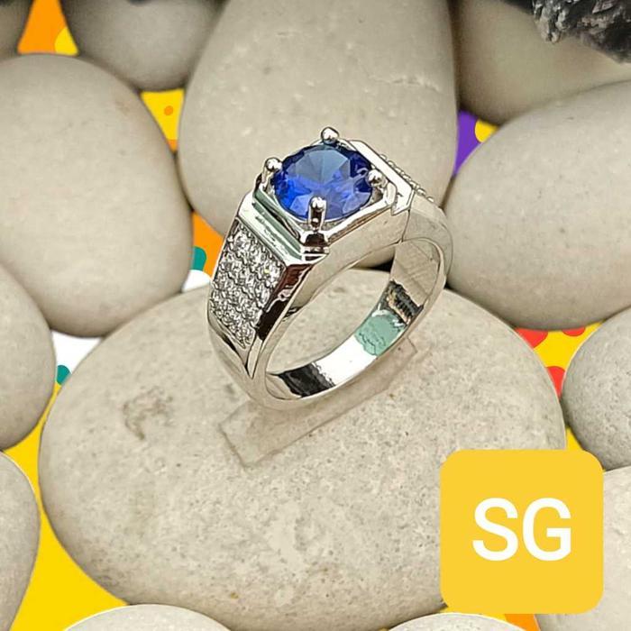 Cincin Model Batu Permata Pria Terlaris Termurah cincin pria mata cincin pria titanium stainles