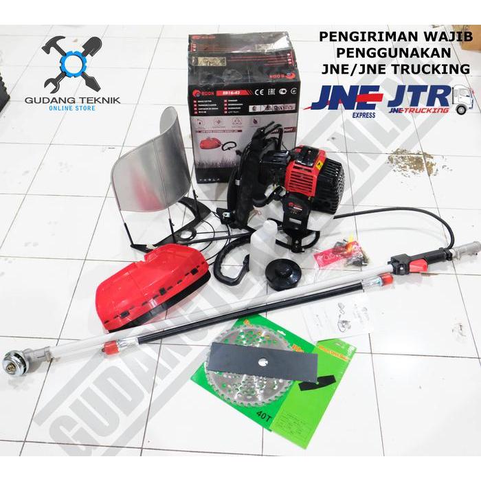 Mesin Potong Rumput Gendong Edon ED 16-43 - Brush Cutter Edon - Tnp Tudung Padi