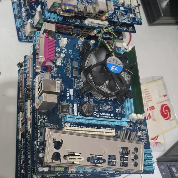 READY MOBO H61 GABYTE ASUS SOKET 1155 ORINAL NORMAL