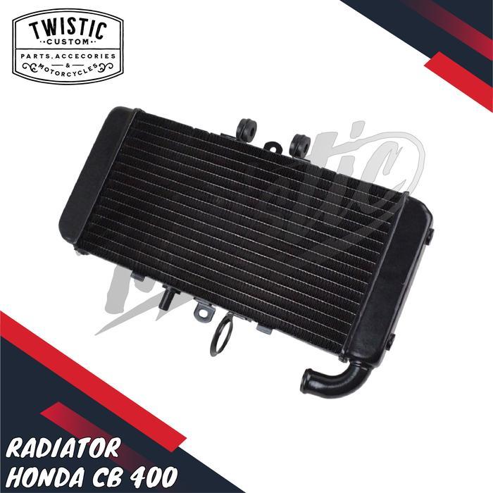 Radiator Pendingin Mesin Tangki Air Water Tank Cooler Engine Cooling Motor Honda CB 400 CB400