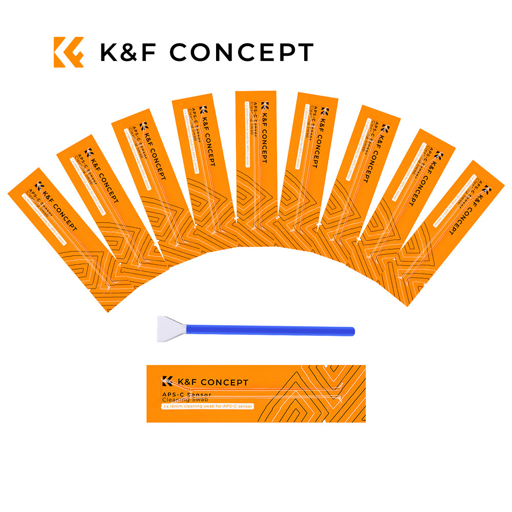 K&F CONCEPT Camera Sensor Cleaning Sb Kit Cleaning Sbs10 for 16mm APS-C Frame / 24mm Full Frame,