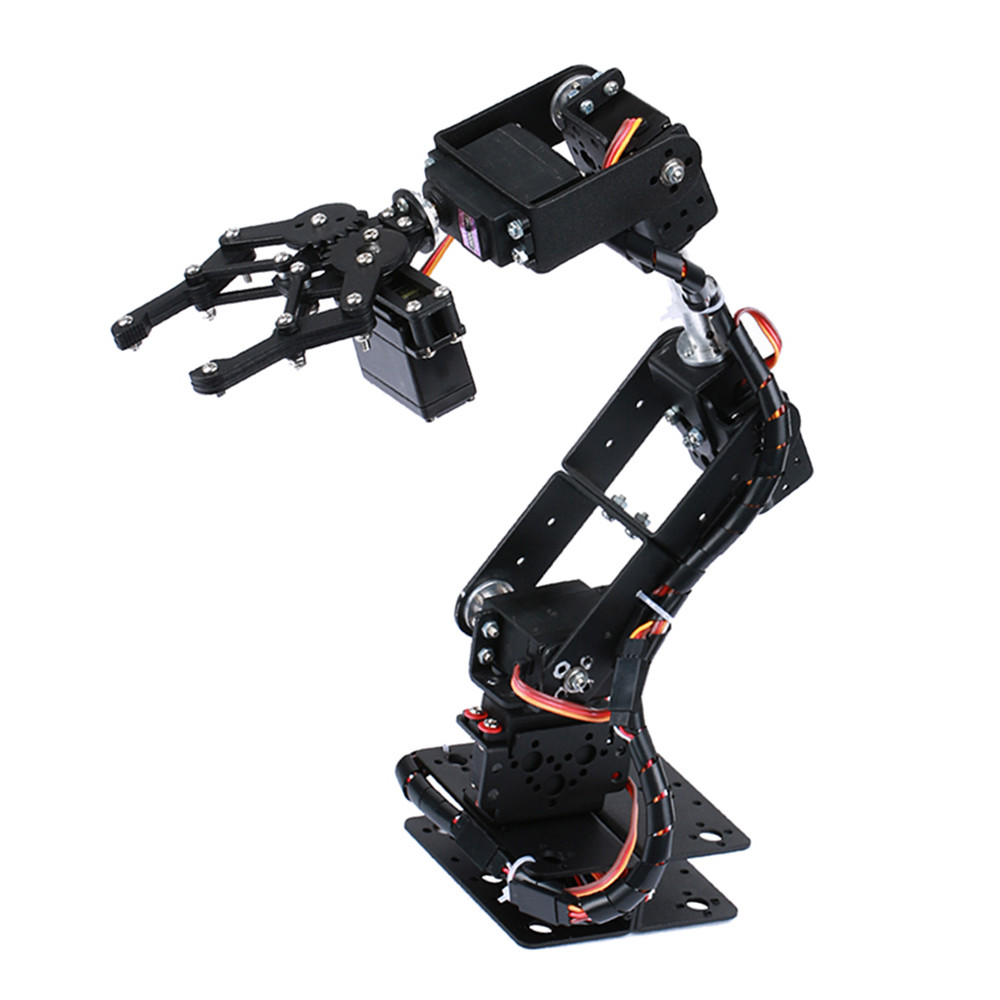 Robotic Arm Kit 6DOF Programming Robot Arm DIY Programming Robot Kit with Open Source Code and