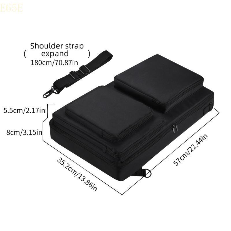 E65E Carrying Case For DDJ SR2 Disc Player Controller Shoulder Storage Bag Waterproof