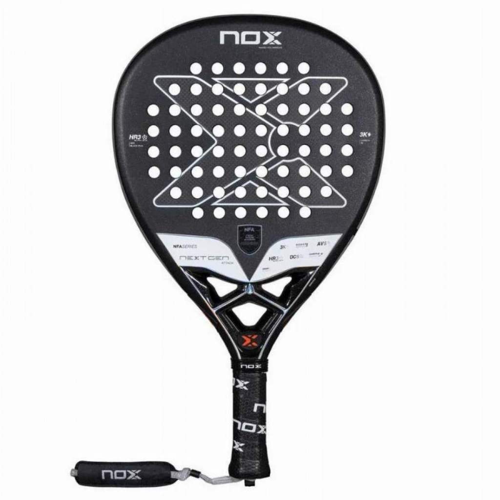 NOX NEXTGEN PRO 2025 NFA Intermediate Carbon 3k Racket Padel Original