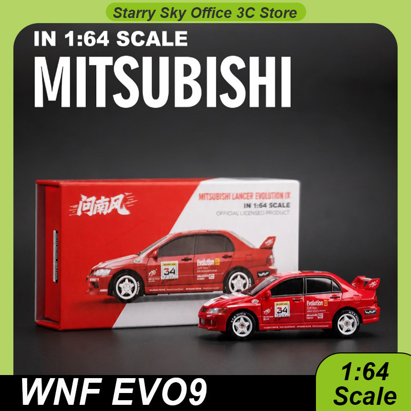 WNF Mitsubishi Lancer Evolution IX WRC IN 1:64 Scale RC Cars HighSpeed Remote Control Vehicle EVO9