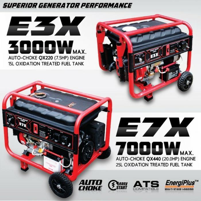 Genset Las 3000 watt auto las choke PROQUIP E3X Generator 3000watt USA